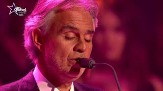 Andrea Bocelli  ‘Time To Say Goodbye’ LIVE  The Global Awards 2018  Classic FM [upl. by Onitsuaf688]