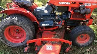 B7100 HST 4WD Kubota Review [upl. by Aramen]