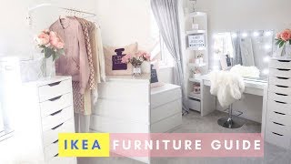 IKEA MALM DRESSING TABLE amp FURNITURE GUIDE  Lucy Jessica Carter [upl. by Barstow179]