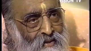 Shutup amp Get out Clip from Swami Chinmayanandas interview to Vision TV [upl. by Coates]