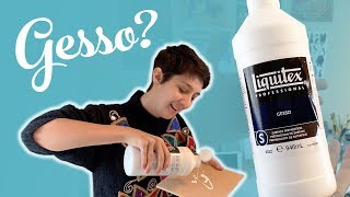 Whats Gesso And how do you use it [upl. by Elehcin]