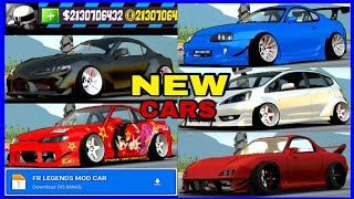 FR Legends  NEW CARS MOD  UNLIMITED MONEY  SUPRA  RX7  2021 DOWNLOAD LINK [upl. by Theodor]