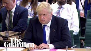 Boris Johnson takes questions from liaison committee on integrity in politics – watch live [upl. by Siron]