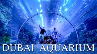 Exploring DUBAI AQUARIUM amp UNDERWATER ZOO [upl. by Cilurzo]