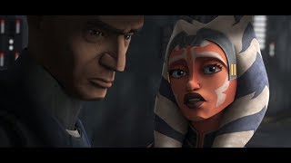 Ahsoka amp Rex having an emotional talk  Star Wars The Clone Wars  Season 7 Episode 12 [upl. by Ahseikan]