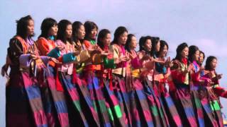 Bhutanese Traditional Dance [upl. by Lledraw]