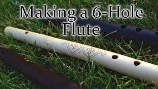 How to make a wooden flute [upl. by Ijies]