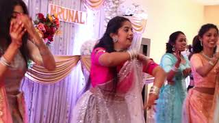 Maharashtrian wedding reception dance by Grooms sister KDA choreography Vishakha More [upl. by Joris230]