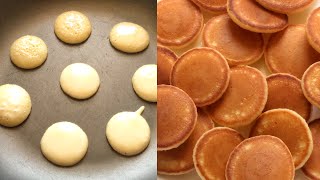 Mini Pancakes In 5 Minutes  Pancake Cereal  Easy Breakfast Recipe [upl. by Hollander]