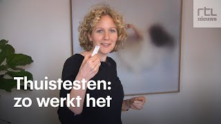 Coronatest thuis zo werkt het [upl. by Belier]