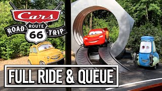 Cars Road Trip FULL NEW RIDE POV  Walt Disney Studios Paris [upl. by Ilenna]