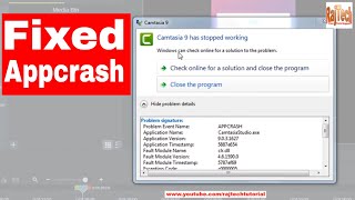 Appcrash in Windows 7 Solution  How to fix appcrash error in windows 7  Windows 10  2019 [upl. by Livia629]