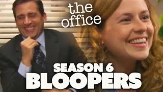 Season 6 BLOOPERS  The Office US  Comedy Bites [upl. by Lazor]