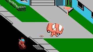 Paperboy 2 NES Playthrough  NintendoComplete [upl. by Lenneuq399]