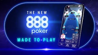 Check Out the Brand New VERTICAL 888poker App [upl. by Ledif]