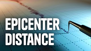 Determining the Epicenter Distance of an Earthquake [upl. by Yecrad]