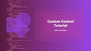 How to create custom control  VBNET  Winforms  Tutorials [upl. by Alamat]