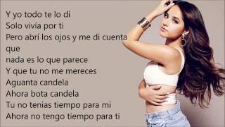 Sola  Becky G LyricsLetra [upl. by Gnof]