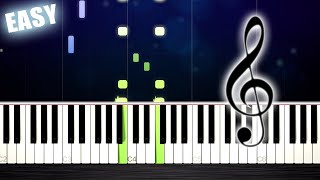 Flea Waltz  Flohwalzer  EASY Piano Tutorial by PlutaX [upl. by Ainevuol]