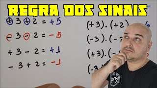 Regra dos Sinais  Jogo do Sinal [upl. by Adnwahsar]