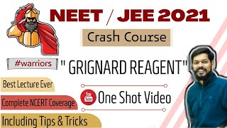 crash course neet।jeemain।2021। Grignard Reagent।tricks [upl. by Lafleur]