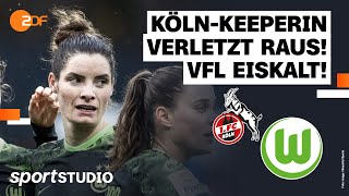 1 FC Köln – VfL Wolfsburg  FrauenBundesliga 9 Spieltag Saison 202324  sportstudio [upl. by Evelin]