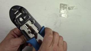 How To InstallReplace An RJ45 Connector On A CAT5CAT5E Ethernet Network Cable [upl. by Ettari]