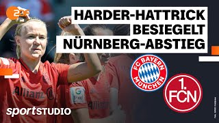 FC Bayern München – 1 FC Nürnberg  FrauenBundesliga 21 Spieltag Saison 202324  sportstudio [upl. by Sanfourd]