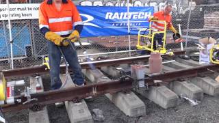 Aluminothermic Rail Welding by RailTech [upl. by Nallid706]