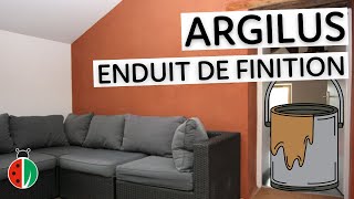 Application de lenduit de finition ARGILUS [upl. by Akimyt]