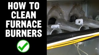 How To Clean Furnace Burners [upl. by Hollenbeck]