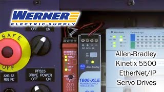 AllenBradley Kinetix 5500 EtherNetIP Servo Drives [upl. by Auqkinahs356]