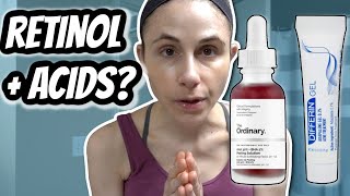 Vlog Using RETINOL WITH ACIDS  Dr Dray [upl. by Eelyah126]