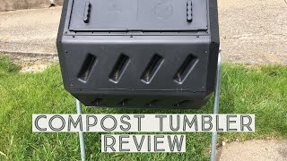 Compost Tumbler Review  FCMP Outdoor IM4000 Tumbling Composter [upl. by Stoller]