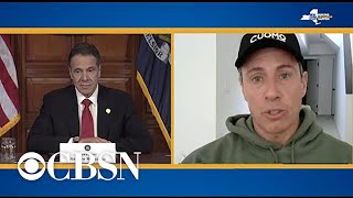 Governor Andrew Cuomo and brother Chris talk coronavirus [upl. by Tterb719]