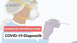 Durchführung des Nasopharynx und OropharynxAbstrichs bei COVID19Diagnostik  PCRTest [upl. by Siroled757]