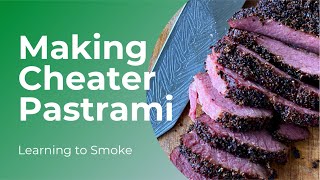 How to Make “Cheater” Pastrami Using Prepackaged Corned Beef [upl. by Layod11]