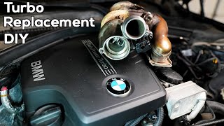 I Saved This Cheap F30 BMW N20 Turbo DIY [upl. by Oznarol54]