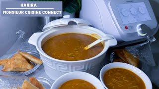 La VRAI recette de la HARIRA FACILE au MONSIEUR CUISINE CONNECT soupe traditionnelle marocaine MCC [upl. by Swihart]