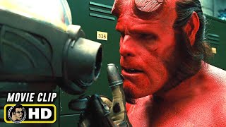 HELLBOY II 2008 Hellboy Vs Johann Krauss HD Ron Perlman [upl. by Aivat]