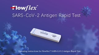 FlowFlex SARSCoV2 Antigen Rapid Test with Prefilled Extraction Buffer Tubes [upl. by Arerrac]