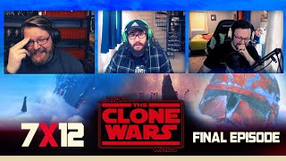 Star Wars The Clone Wars 7x12 FINALE REACTION quotVictory and Deathquot [upl. by Lorollas]