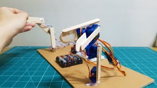 How to Make Servo Robotic Arm using Arduino [upl. by Kerianne716]