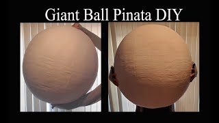 Giant Pinata  Big Pinata  Surprise Pinata Ball  DIY Pinata  How to make a super size pinata ball [upl. by Fokos]