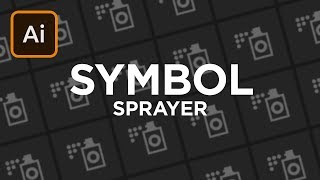 Symbol Sprayer in Illustrator  2 Minute Tutorial [upl. by Llehcram]