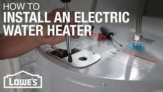 Electric Water Heater Installation [upl. by Nehgam47]