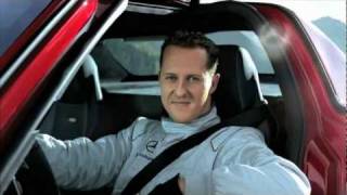 Michael Schumacher in the SLS AMG tunnel experiment longversion  Ridgeway MercedesBenz [upl. by Kingston]