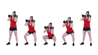 The Dumbbell Front Squat [upl. by Bernie946]