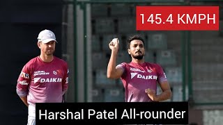 Harshal Patel bowling [upl. by Landri]