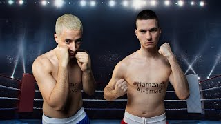 Hamzah vs Martin Weigh In [upl. by Landmeier724]